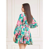 Minivestido com estampado floral marciano Guess