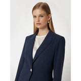 Blazer com abotoamento simples marciano Guess