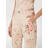 Calças com estampado floral marciano Guess