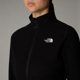 Casaco polar com fecho de correr integral 100 Glacier para mulher The North Face