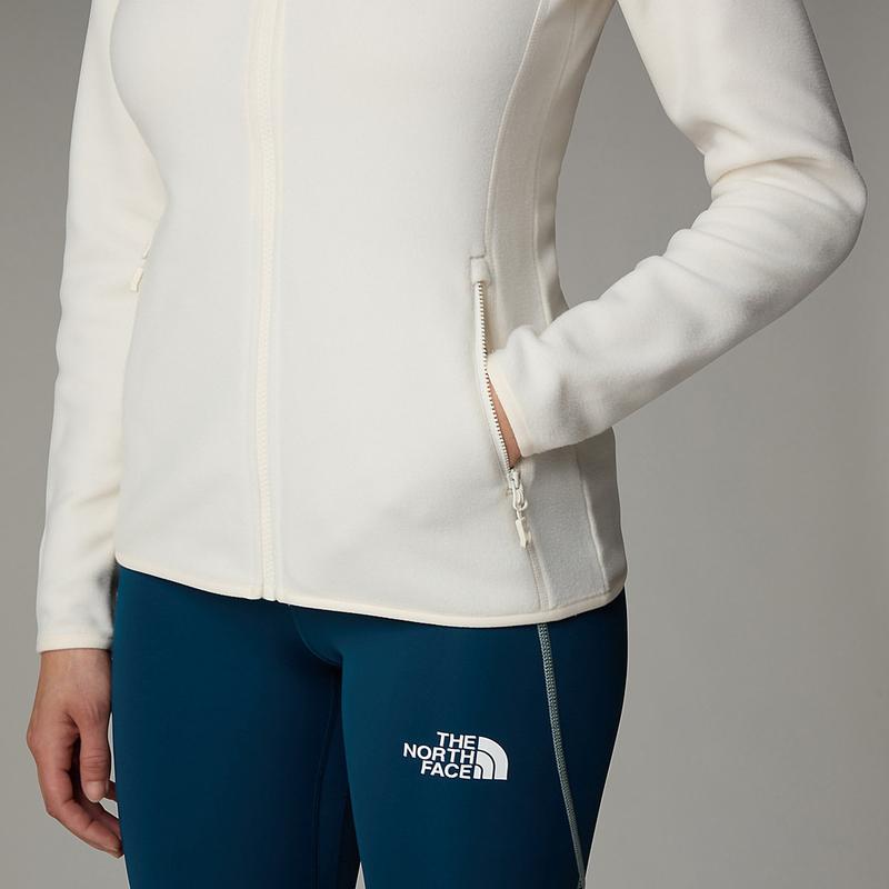 Casaco polar com fecho de correr integral 100 Glacier para mulher The North Face