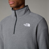 Polar com fecho de correr de 1/4 100 Glacier para homem The North Face