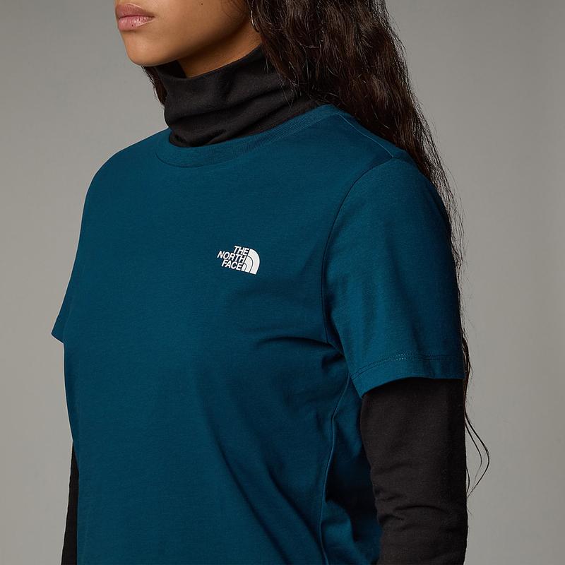 T-shirt Simple Dome para mulher The North Face