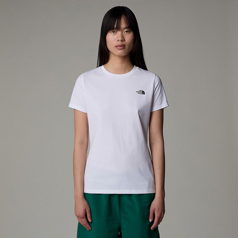 T-shirt Simple Dome para mulher The North Face