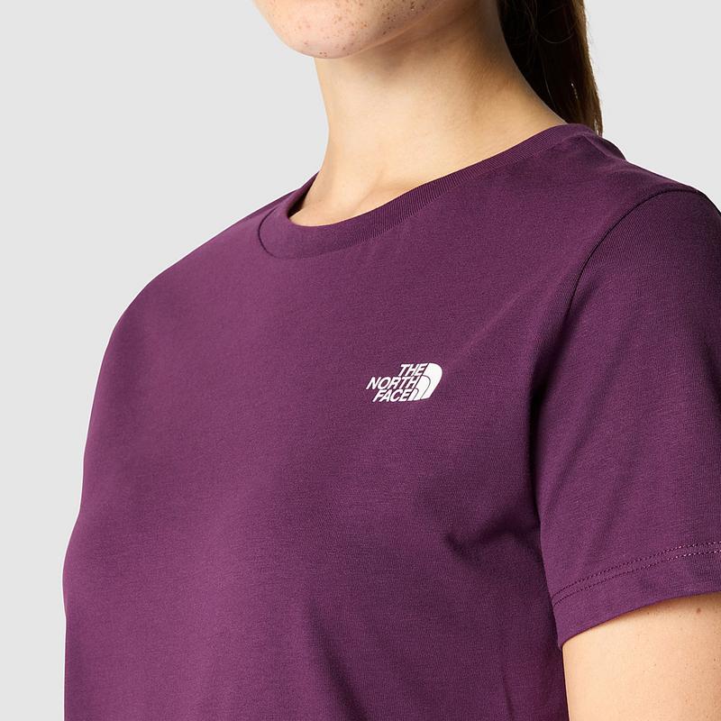 T-shirt Simple Dome para mulher The North Face
