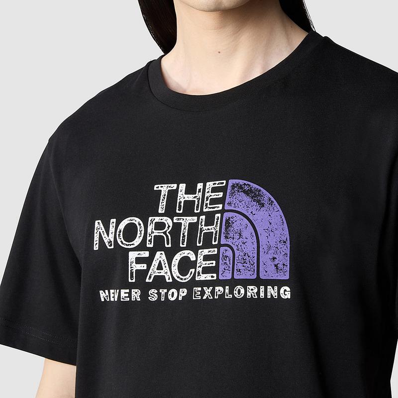 T-shirt Rust 2 para homem The North Face