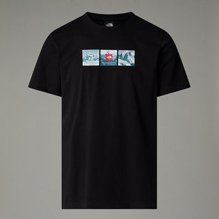 T-shirt com gráfico Expedition System para homem The North Face