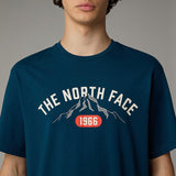 T-shirt com gráfico Varsity para homem The North Face