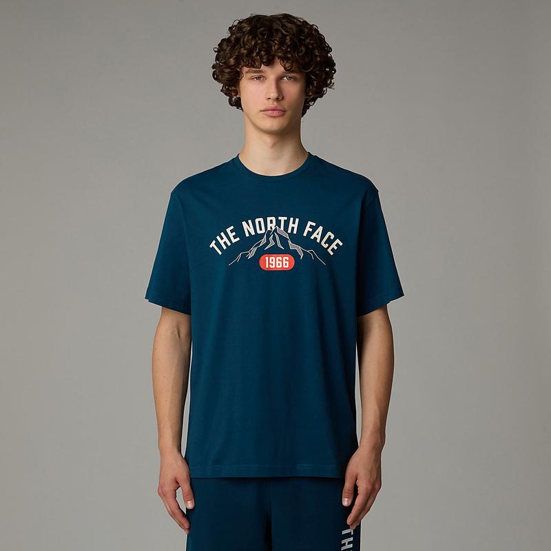 T-shirt com gráfico Varsity para homem The North Face