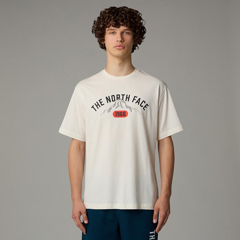 T-shirt com gráfico Varsity para homem The North Face