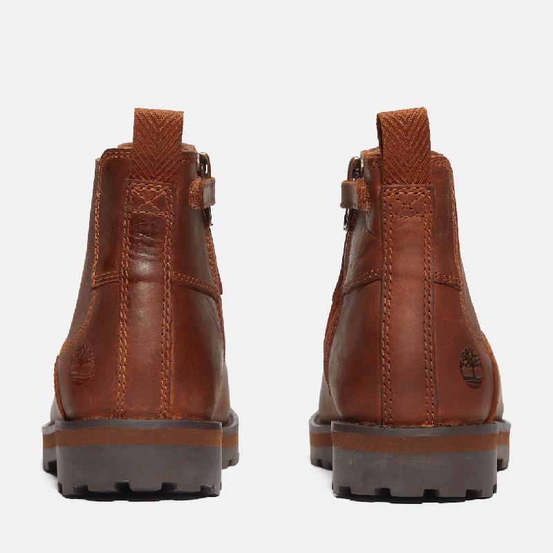 Bota Chelsea Courma para Jovem em castanho Timberland