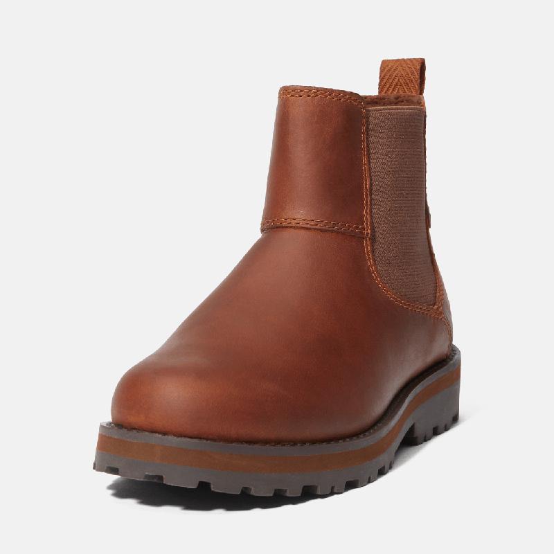 Bota Chelsea Courma para Jovem em castanho Timberland