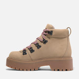 Hiker Plataforma com Atacadores Stone Street para Mulher em bege Timberland