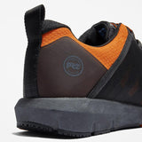 Sapato de Trabalho com Biqueira em Liga Radius para Homem em preto e laranja Timberland