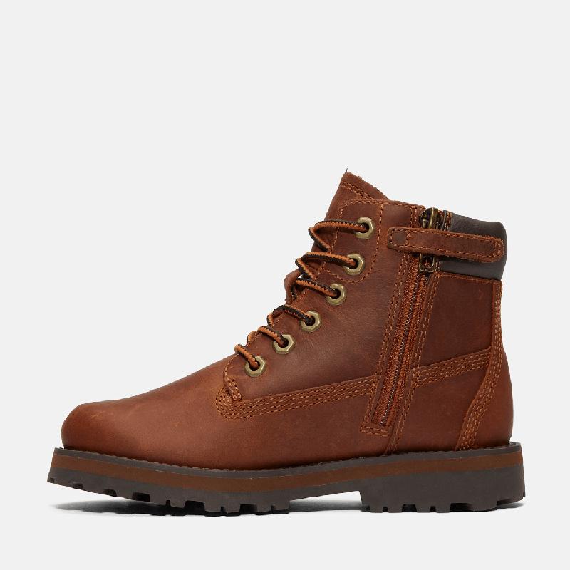 Bota com Atacadores Courma Kid para Júnior em castanho Timberland