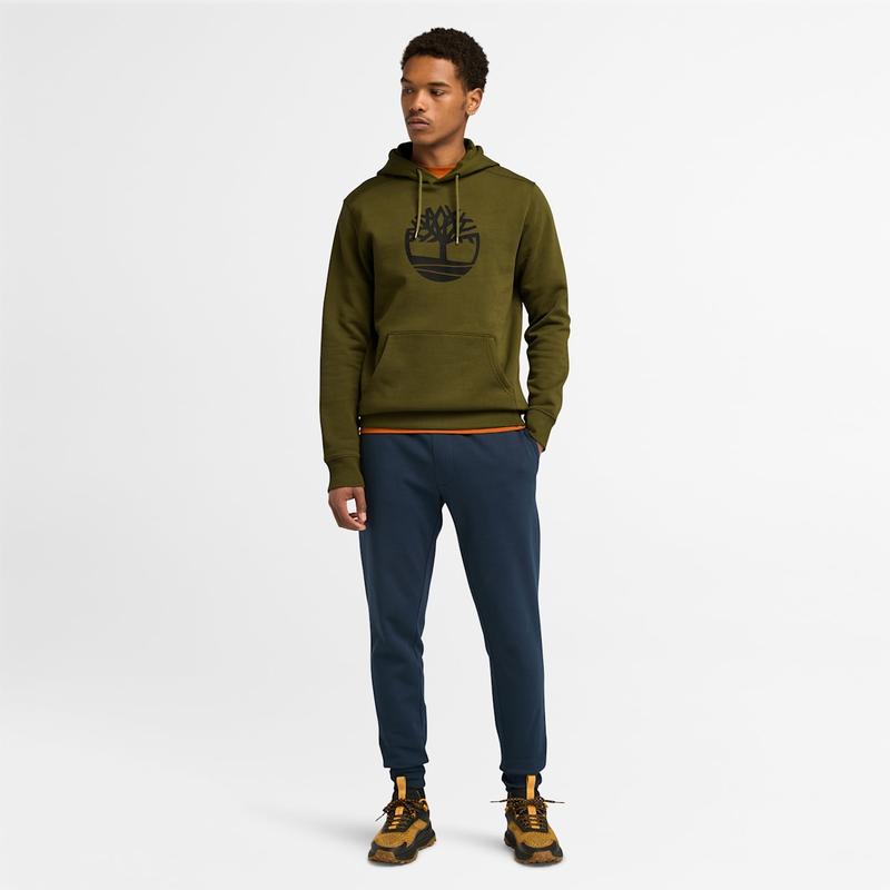 Camisola com Capuz e Logótipo da Árvore Timberland® para Homem em amarelo-escuro Timberland