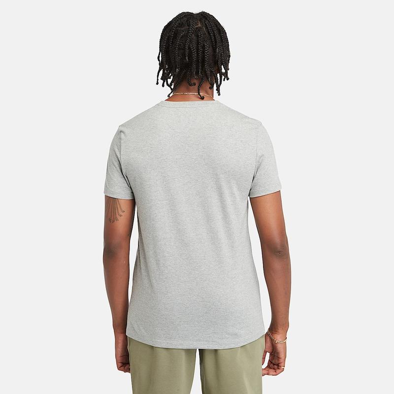 T-shirt Dunstan River para Homem em verde-escuro Timberland