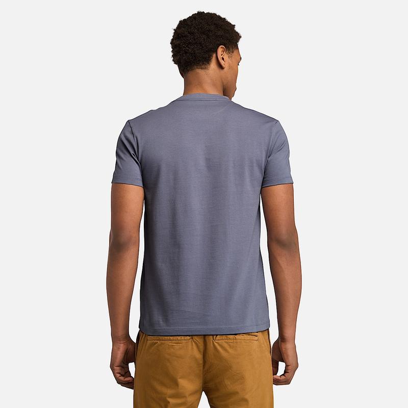 T-shirt Dunstan River para Homem em verde-escuro Timberland