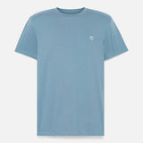 T-shirt Dunstan River para Homem em verde-escuro Timberland