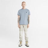 T-shirt Dunstan River para Homem em verde-escuro Timberland