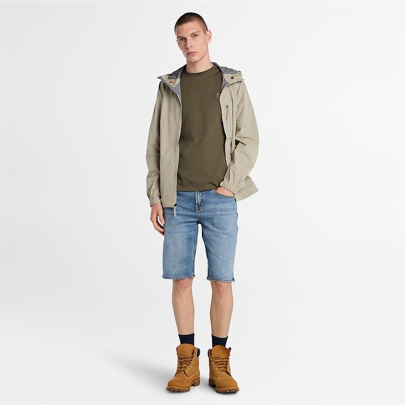 T-shirt Dunstan River para Homem em verde-escuro Timberland