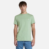 T-shirt Dunstan River para Homem em verde-escuro Timberland