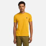 T-shirt Dunstan River para Homem em verde-escuro Timberland