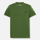 T-shirt Dunstan River para Homem em verde-escuro Timberland