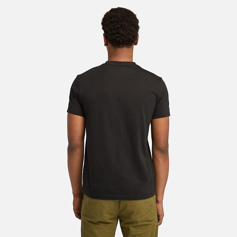 T-shirt Dunstan River para Homem em verde-escuro Timberland