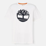 T-shirt com Logótipo Kennebec River para Homem em branco Timberland