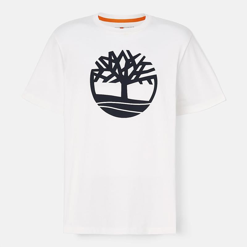 T-shirt com Logótipo Kennebec River para Homem em branco Timberland