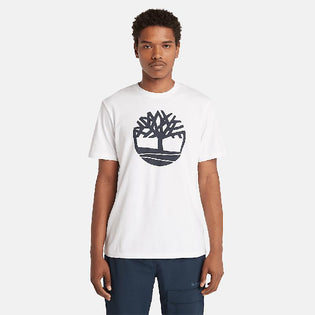 T-shirt com Logótipo Kennebec River para Homem em branco Timberland