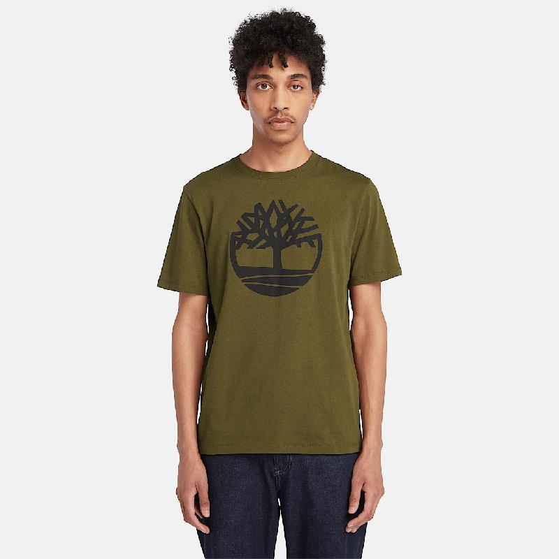 T-shirt com Logótipo Kennebec River para Homem em branco Timberland