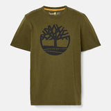 T-shirt com Logótipo Kennebec River para Homem em branco Timberland