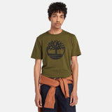 T-shirt com Logótipo Kennebec River para Homem em branco Timberland