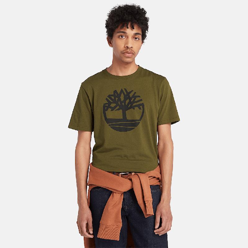 T-shirt com Logótipo Kennebec River para Homem em branco Timberland