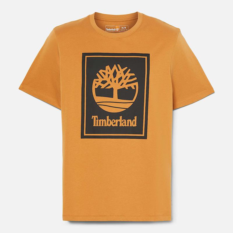 T-shirt com Logótipo Kennebec River para Homem em branco Timberland