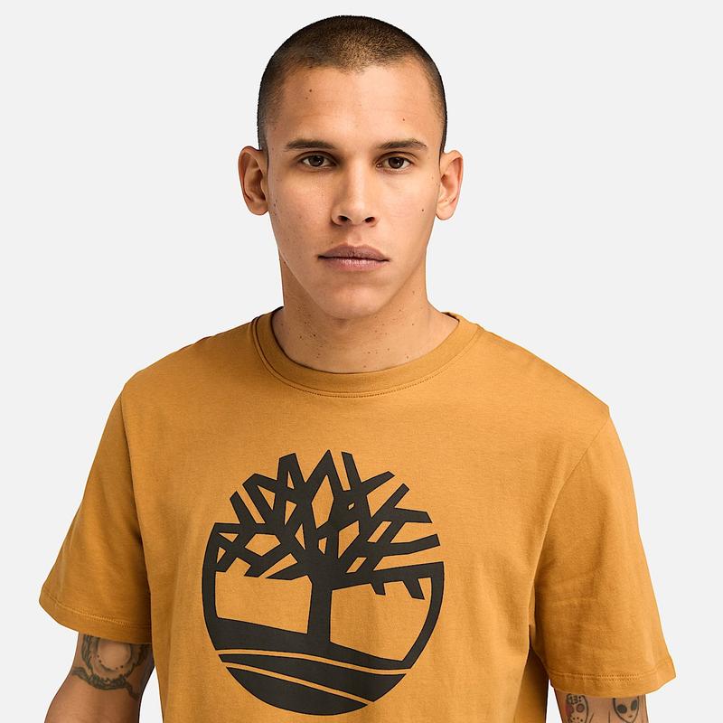 T-shirt com Logótipo Kennebec River para Homem em branco Timberland