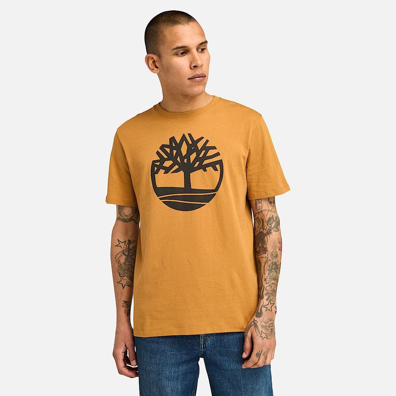 T-shirt com Logótipo Kennebec River para Homem em branco Timberland