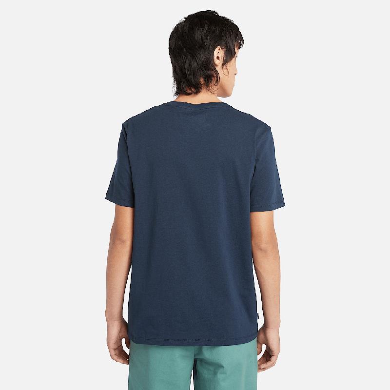 T-shirt com Logótipo Kennebec River para Homem em branco Timberland