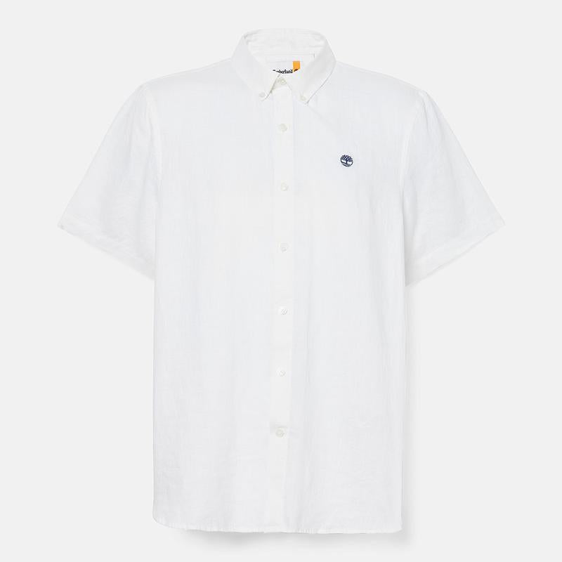 Camisa em Linho Mill Brook para Homem em branco Timberland