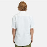 Camisa em Linho Mill Brook para Homem em branco Timberland