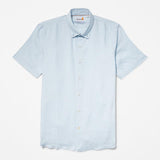 Camisa de Linho Mill River para Homem em azul-marinho Timberland