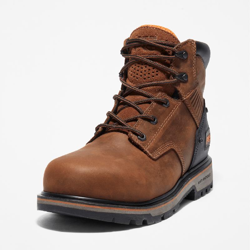 Bota de Trabalho com Biqueira Compósita Ballast 6 Inch para Homem em castanho Timberland