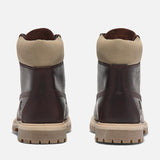 Bota Impermeável com Atacadores Timberland® Premium 6 Inch para Mulher em bege Timberland