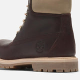 Bota Impermeável com Atacadores Timberland® Premium 6 Inch para Mulher em bege Timberland