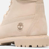 Bota Impermeável com Atacadores Timberland® Premium 6 Inch para Mulher em bege Timberland