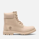 Bota Impermeável com Atacadores Timberland® Premium 6 Inch para Mulher em bege Timberland