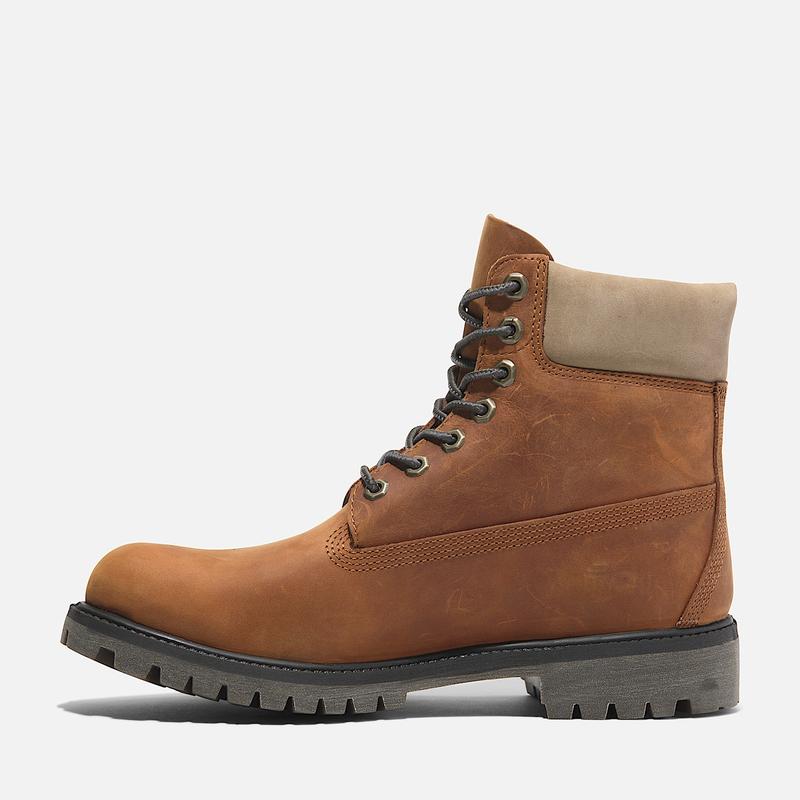 Bota com Atacadores Timberland® Premium 6 Inch para Homem em bege Timberland