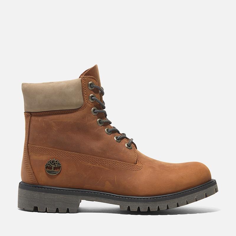 Bota com Atacadores Timberland® Premium 6 Inch para Homem em bege Timberland